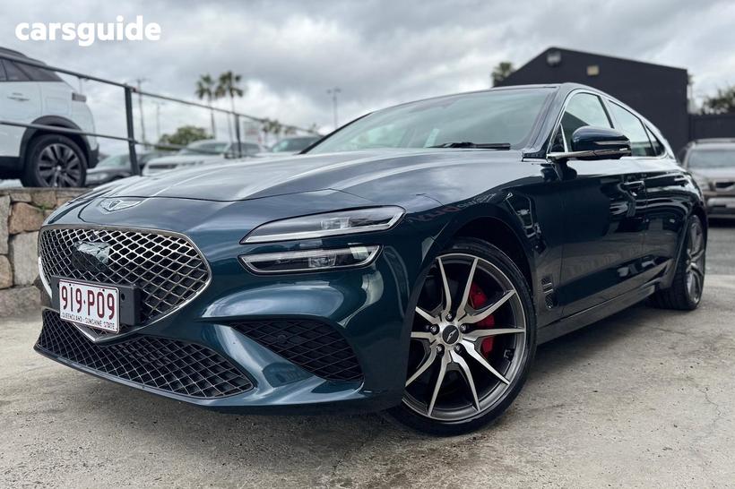 Blue 2022 Genesis G70 Sedan 2.0T