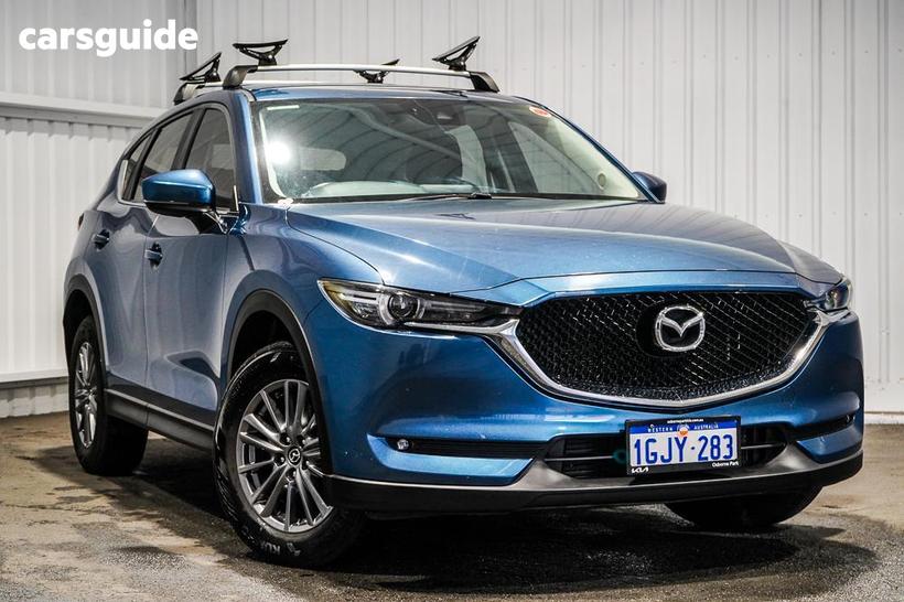 Blue 2017 Mazda CX-5 Wagon Maxx Sport (4X4)