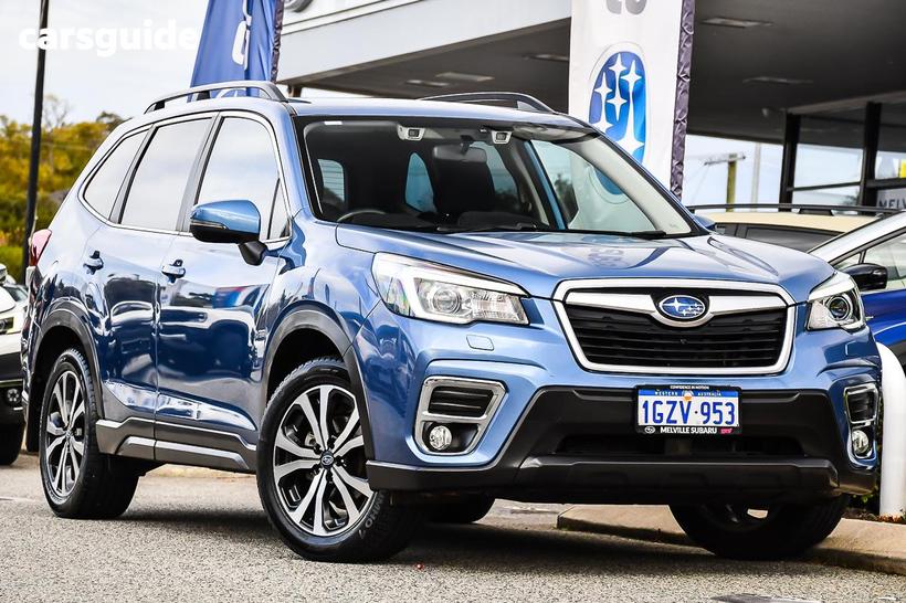 Blue 2020 Subaru Forester Wagon 2.5I Premium (Awd)