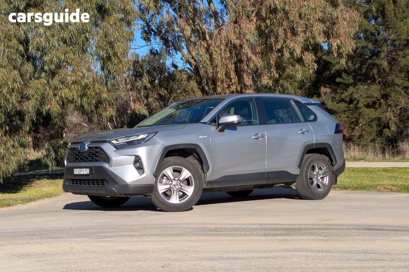 Silver 2024 Toyota RAV4 Wagon Gx (2Wd) Hybrid