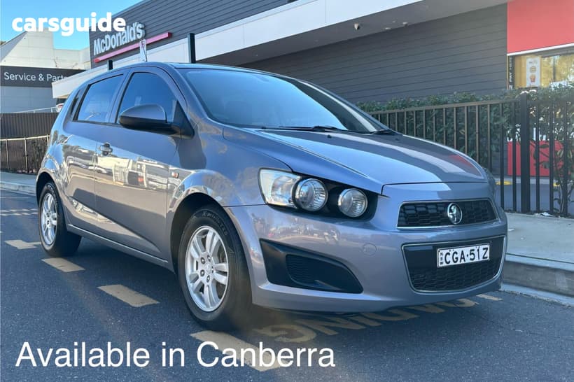 Grey 2012 Holden Barina Hatchback
