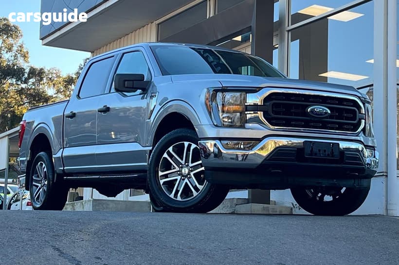 Silver 2023 Ford F150 Double Cab Pick Up Xlt Lwb (4X4)