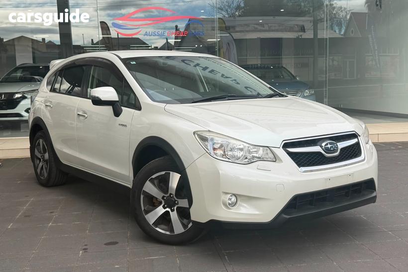 White 2013 Subaru XV Wagon Eyesight Hybrid 2.0I (Hybrid)