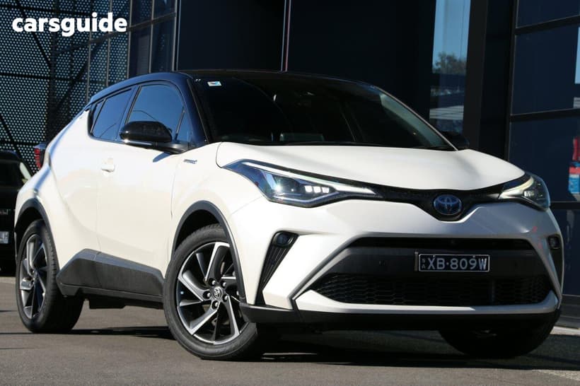 White 2021 Toyota C-HR Wagon Koba (2Wd) Hybrid