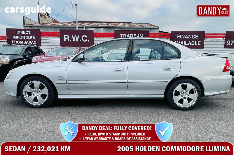 Silver 2005 Holden Commodore Sedan Lumina