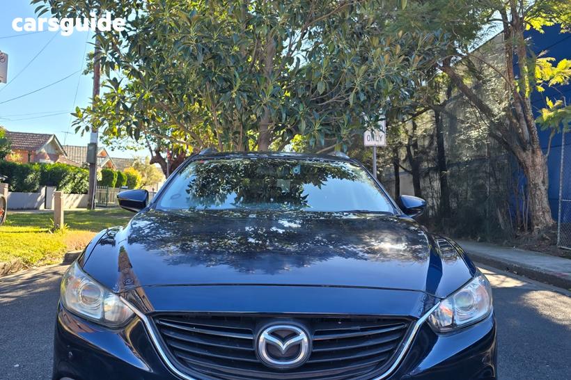 Blue 2014 Mazda 6 Wagon Touring