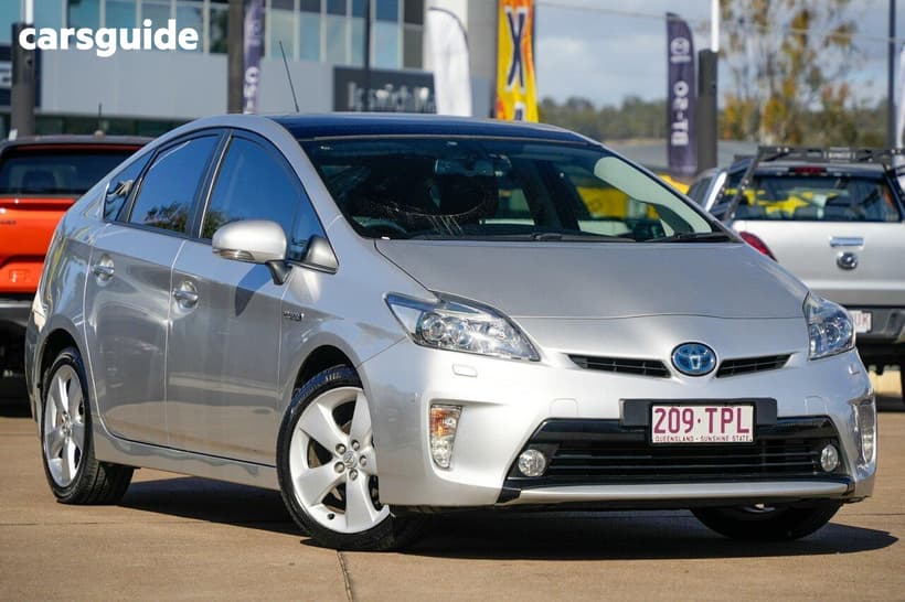 Silver 2013 Toyota Prius Hatchback I-Tech Hybrid