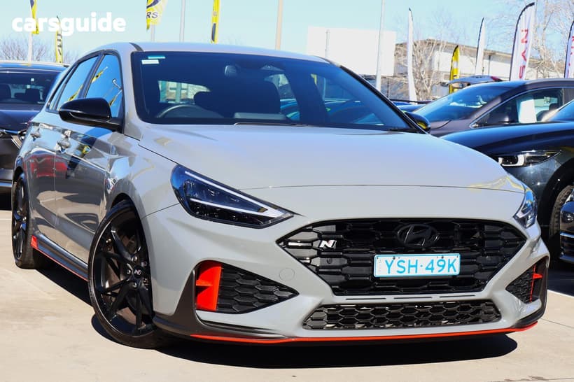 Grey 2025 Hyundai I30 Hatchback N