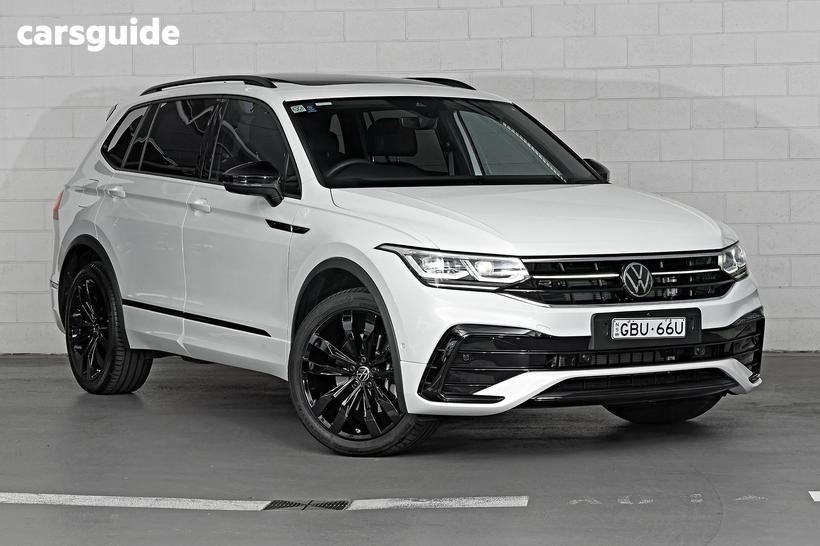 White 2024 Volkswagen Tiguan Wagon Allspace 162Tsi R-Line