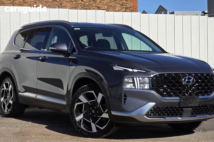 Blue 2022 Hyundai Santa FE Wagon Elite Mpi (2Wd)