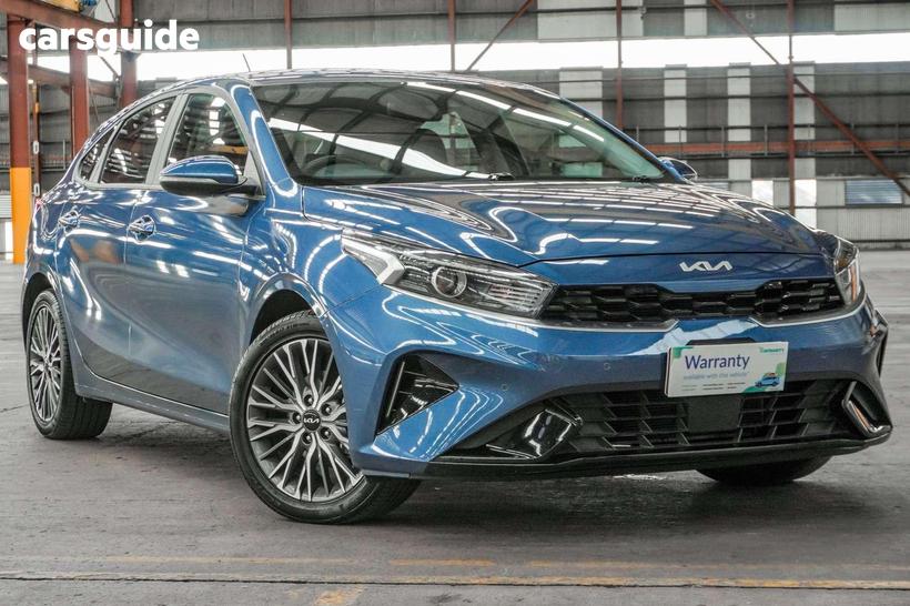 Blue 2024 Kia Cerato Hatchback Sport