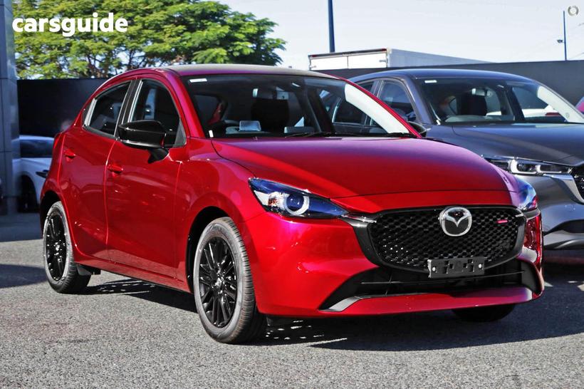 Red 2026 Mazda Mazda2 Hatchback G15 Evolve