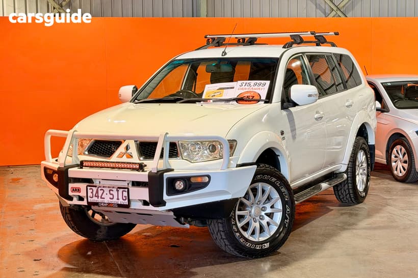 White 2012 Mitsubishi Challenger Wagon Ls (7 Seat) (4X4)