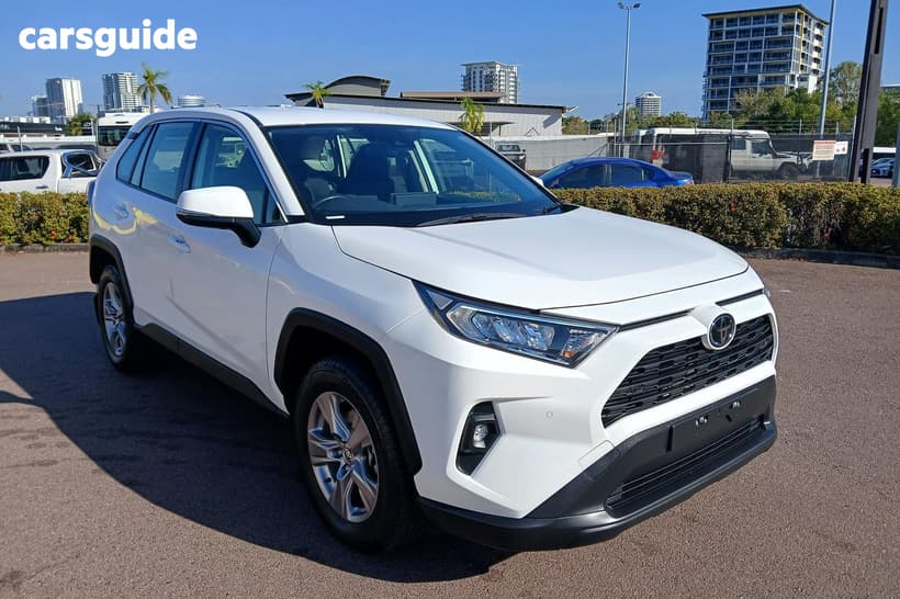 White 2024 Toyota RAV4 Wagon Gx (2Wd)