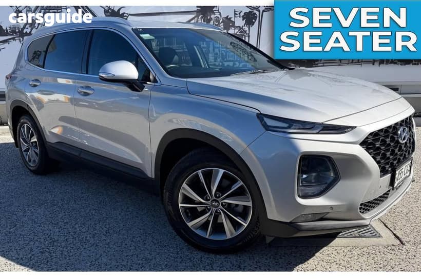 Silver 2020 Hyundai Santa FE Wagon Elite Mpi (2Wd)
