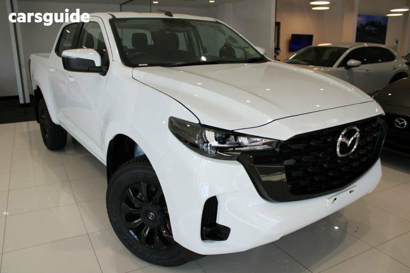 White 2026 Mazda BT-50 Dual Cab Pick-up Xt (4X4)
