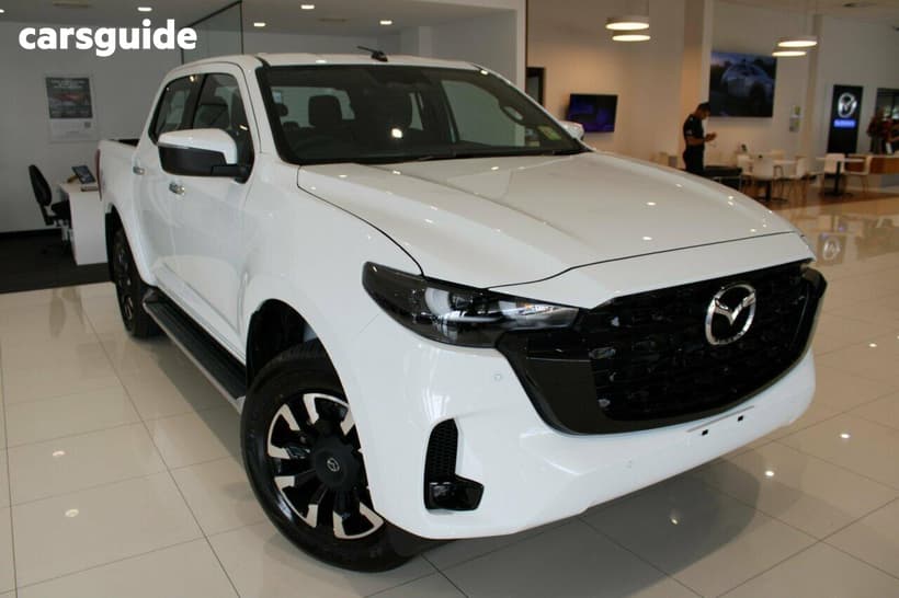 White 2025 Mazda BT-50 Dual Cab Pick-up Gt (4X4)