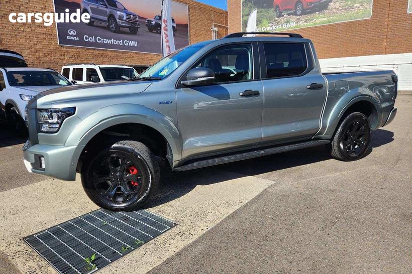 Silver 2026 GWM Cannon Alpha Dual Cab Utility Ultra Phev (4X4)