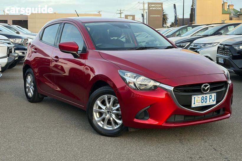 Red 2019 Mazda 2 Hatchback Maxx (5Yr)