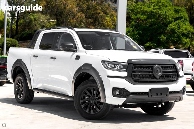 White 2025 GWM Cannon Dual Cab Utility Vanta (4X4)