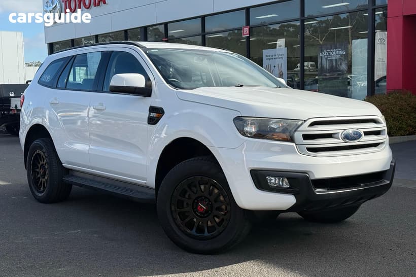 White 2017 Ford Everest Wagon Ambiente (4Wd 7 Seat)