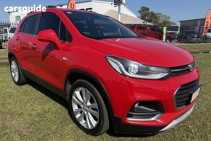 Red 2018 Holden Trax Wagon Lt