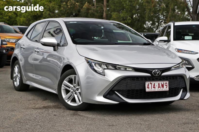 Silver 2018 Toyota Corolla Hatchback Ascent Sport