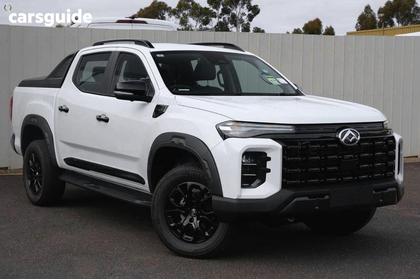White 2026 LDV T60 Double Cab Utility Max Plus (4X4)