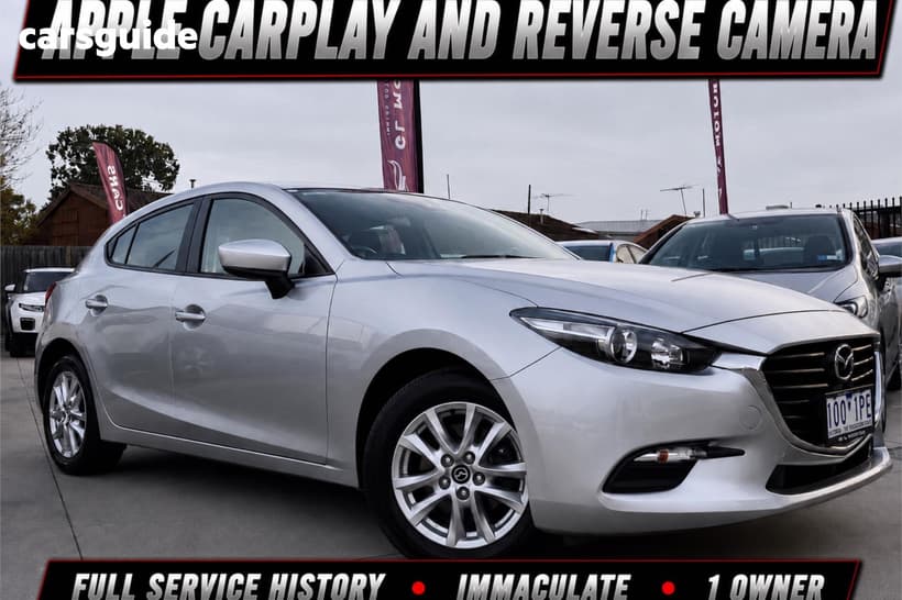 Silver 2017 Mazda 3 Hatchback Neo