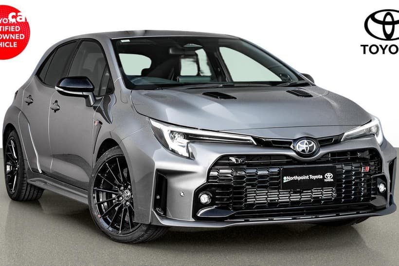 Silver 2023 Toyota GR Corolla Hatchback Gts