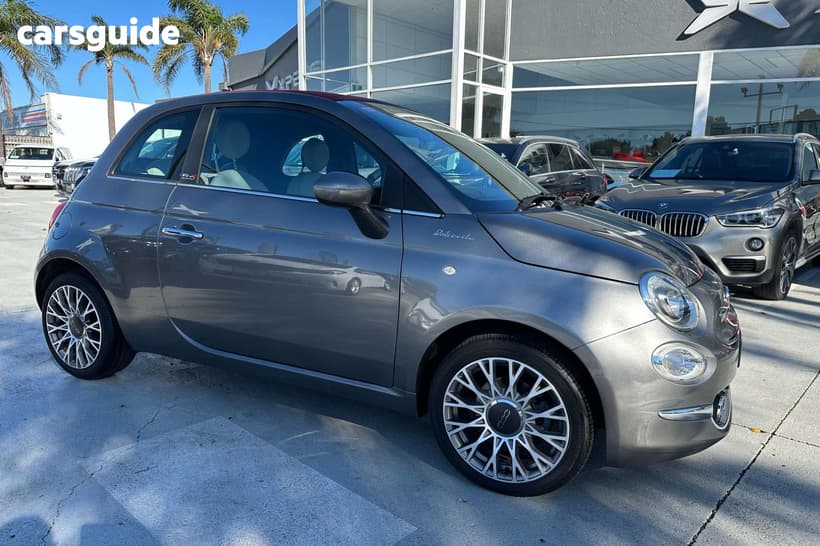 Grey 2021 Fiat 500C Vehicle Dolcevita
