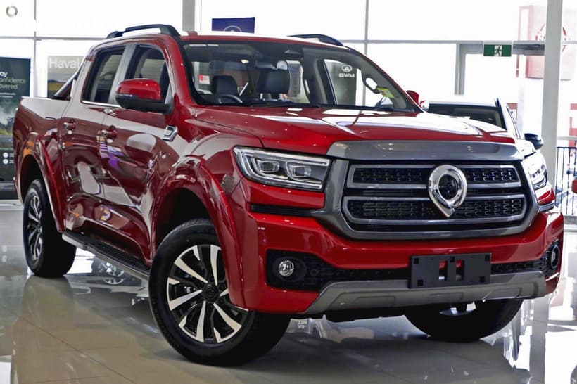 Red 2026 GWM Cannon Dual Cab Utility Ultra (4X4)