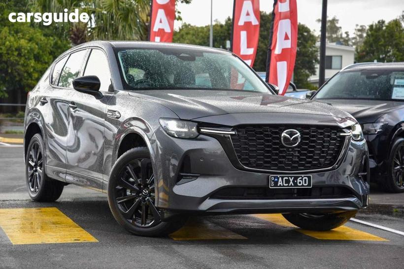 Grey 2025 Mazda CX-60 Wagon P50E Gt Phev