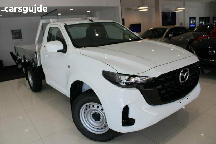 White 2026 Mazda BT-50 Cab Chassis Xs (4X2)