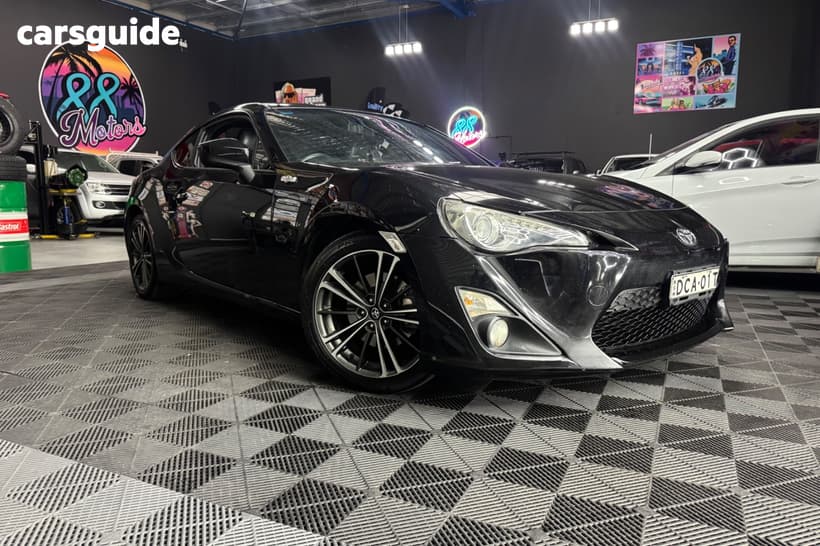 Black 2015 Toyota 86 Coupe Gts
