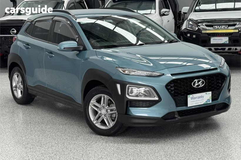 Blue 2019 Hyundai Kona Wagon Active (Fwd)