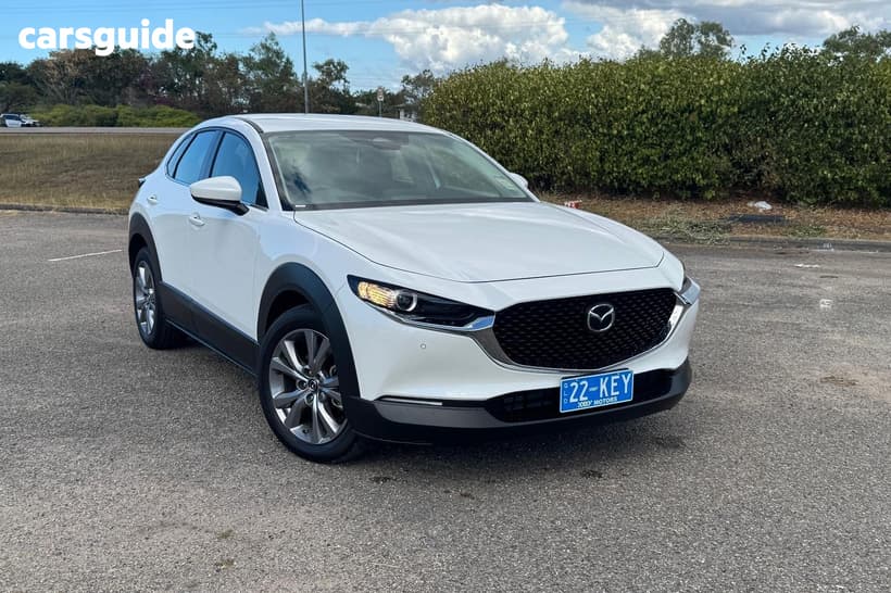 White 2025 Mazda CX-30 Wagon G25 Touring (Fwd)