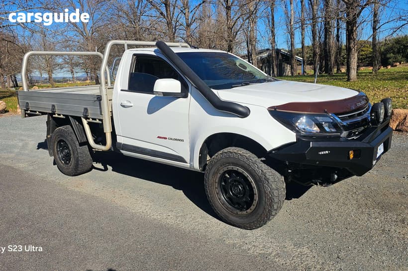 White 2017 Holden Colorado Cab Chassis Ls (4X4)