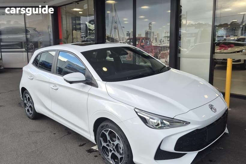 White 2026 MG MG3 Hatchback Essence