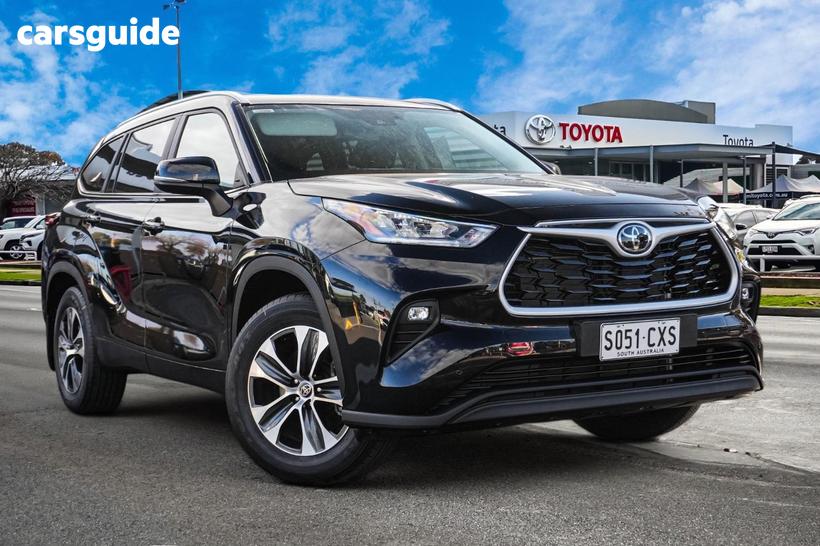 Black 2022 Toyota Kluger Wagon Gxl Awd