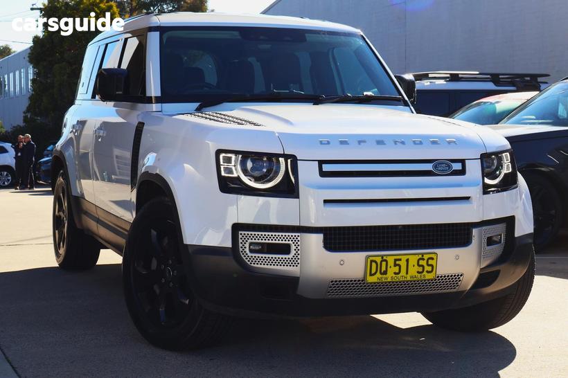 White 2022 Land Rover Defender Wagon 110 D300 Se (220Kw)