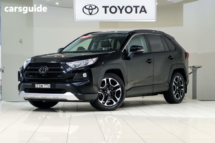 Black 2021 Toyota RAV4 Wagon Edge (Awd)