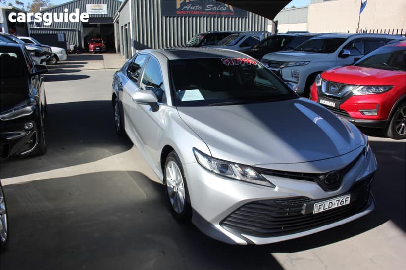 Silver 2019 Toyota Camry Sedan Ascent