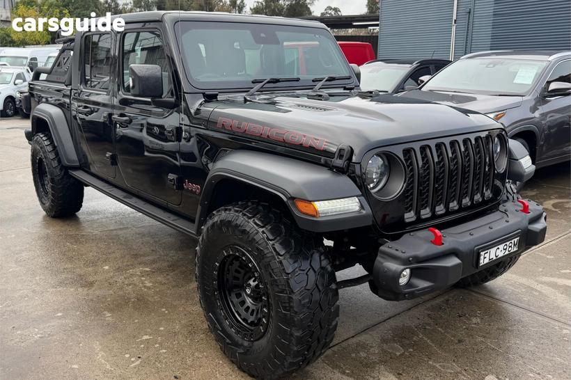 Black 2023 Jeep Gladiator Dual Cab Utility Rubicon (4X4)