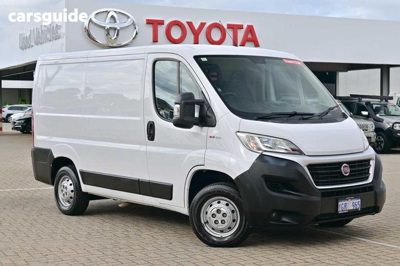 White 2018 Fiat Ducato Van Swb/Low