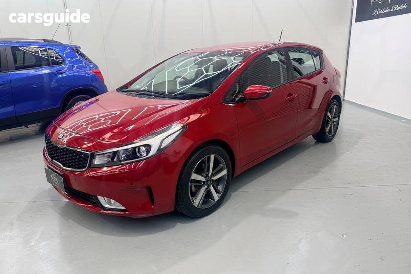 Red 2018 Kia Cerato Hatchback Sport
