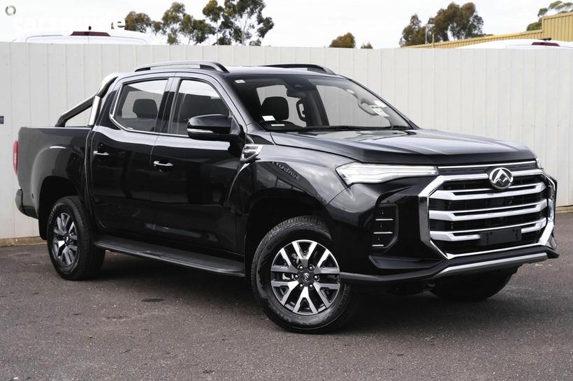 Black 2026 LDV T60 Double Cab Utility Max Pro (4X4)