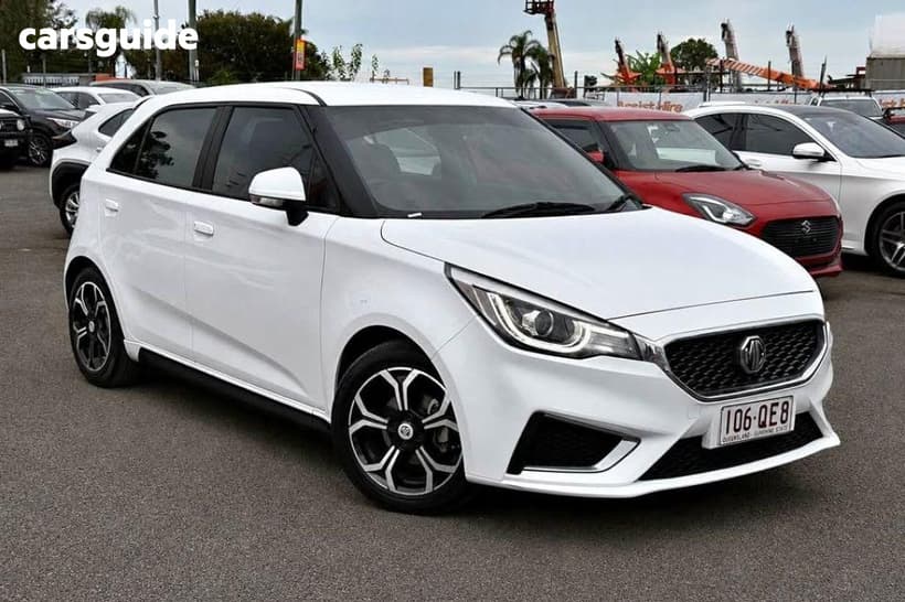 White 2019 MG MG3 Hatch EXCITE (WITH NAVIGATION) MY20