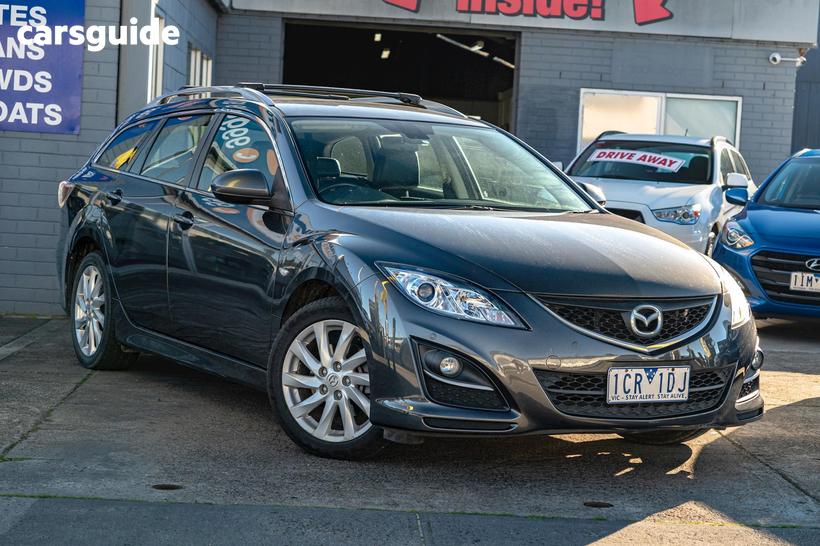 Grey 2012 Mazda 6 Wagon Touring