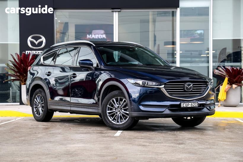 Blue 2021 Mazda CX-8 Wagon Sport (Fwd)
